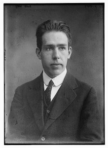 Danish physicist David Bohr, a famous scientist who won the Nobel Prize in Physics in 1922 for his work with the atomic structure.
