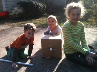 Picture of our solar oven